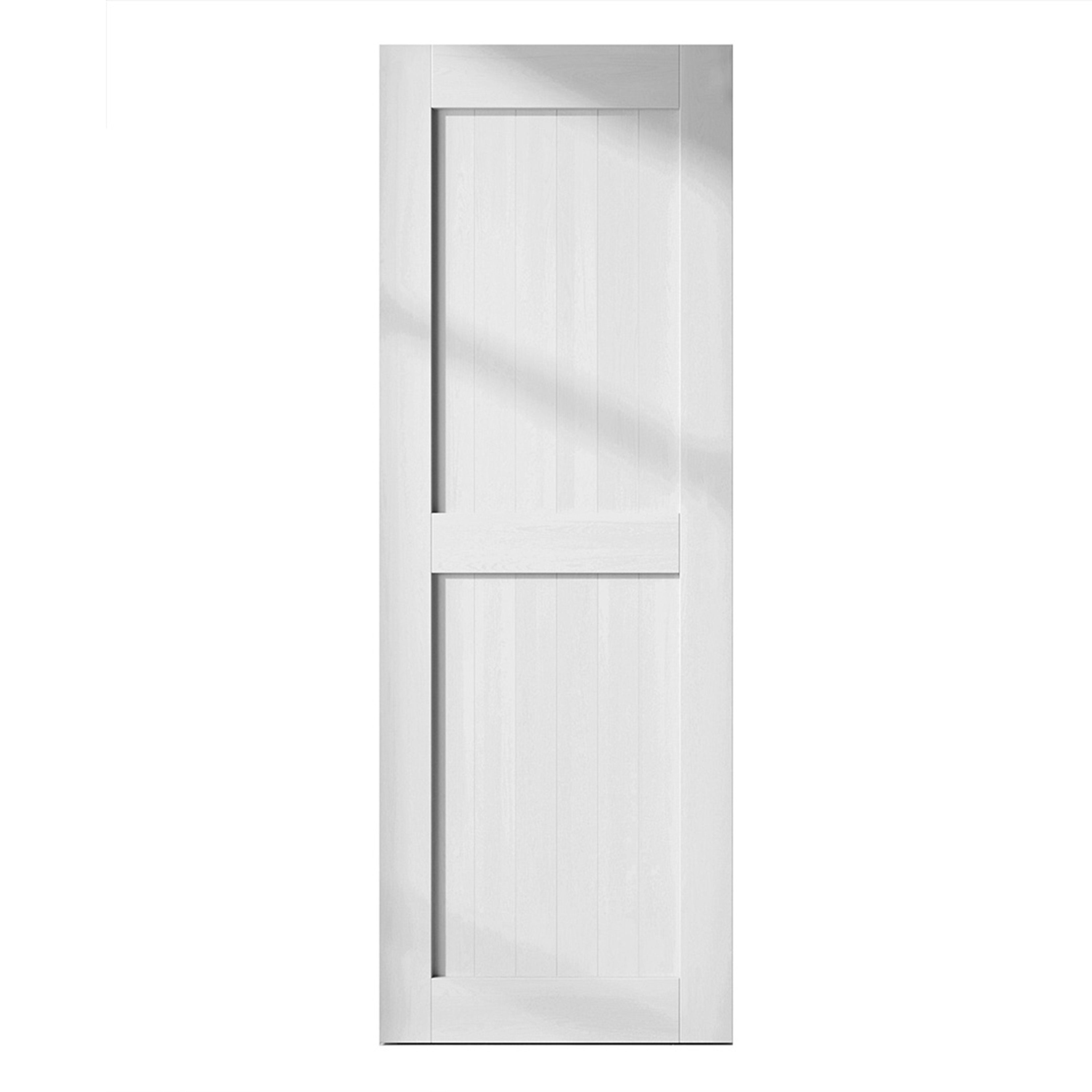homacer white barn door