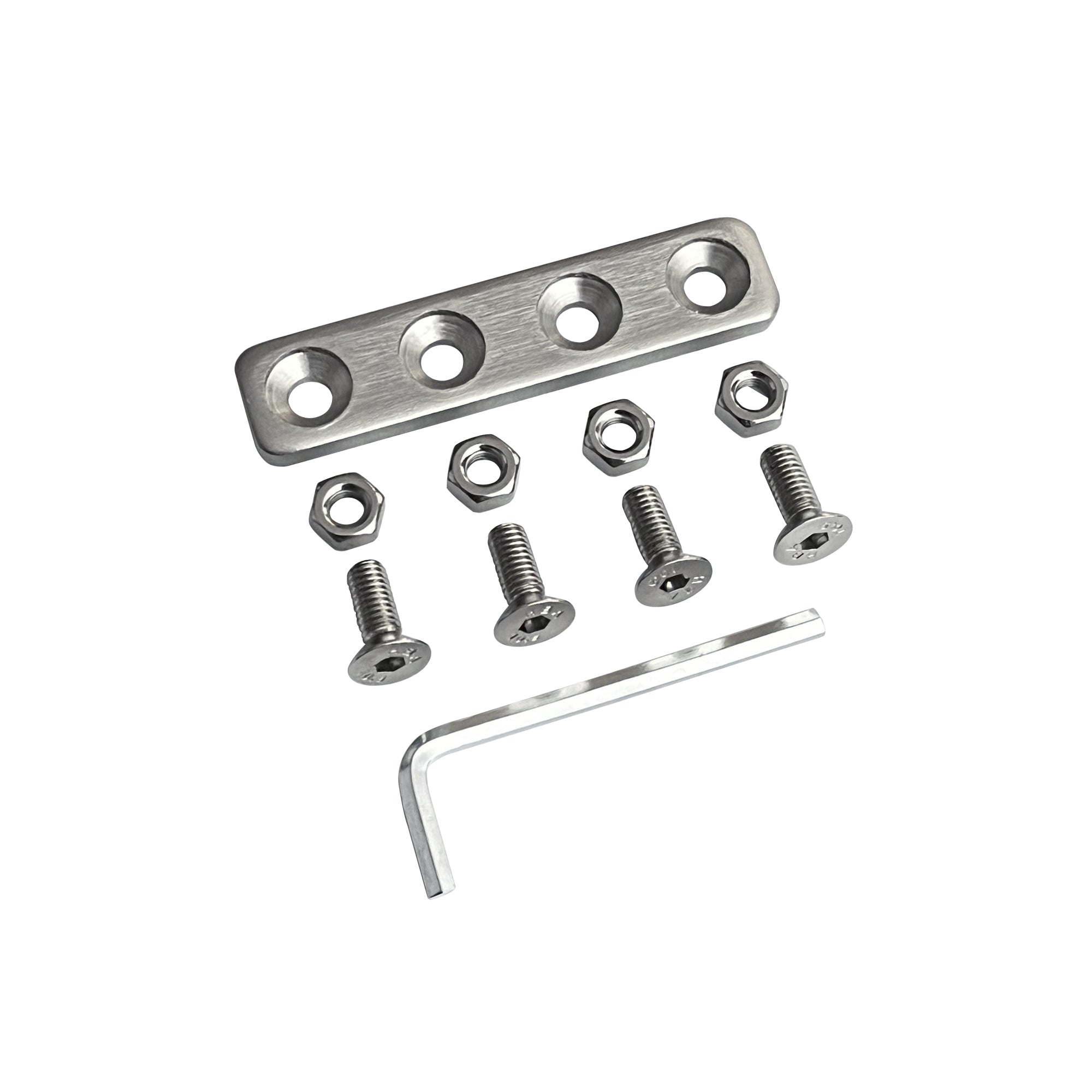 brushed nickel junction plate