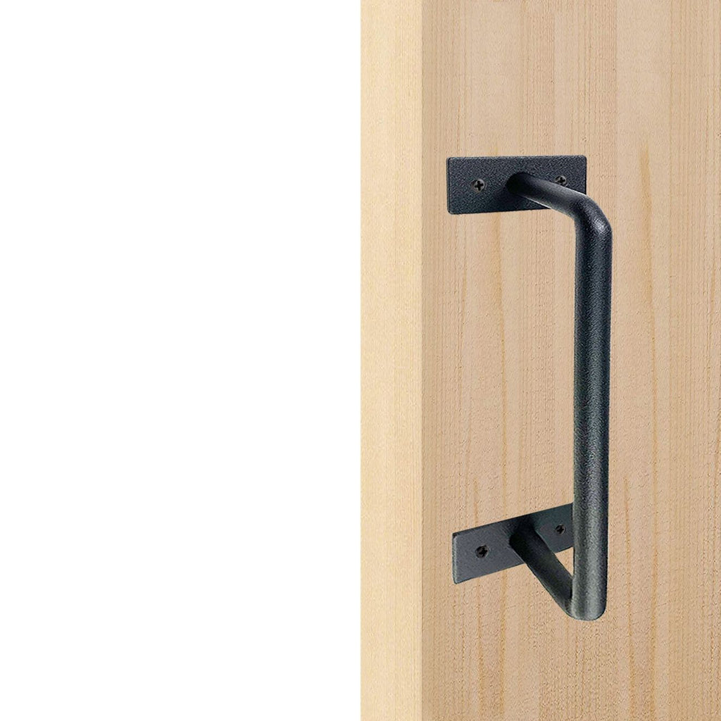 Black Carbon Steel Door Handle Design#8