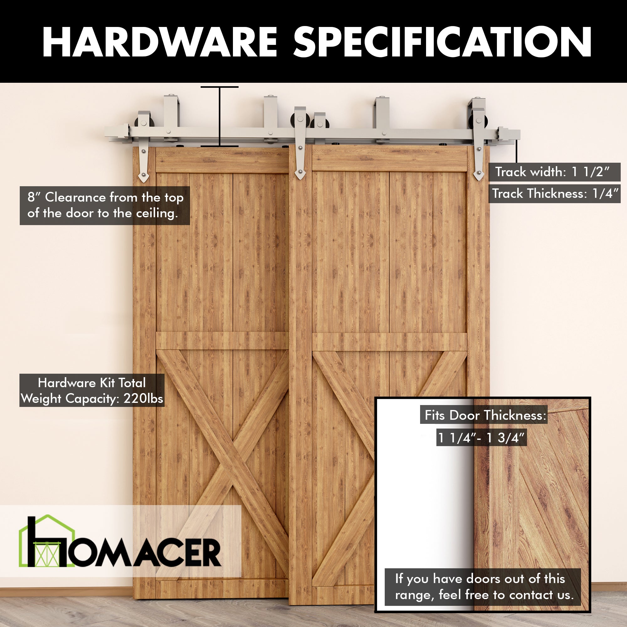 homacer quality arrow door