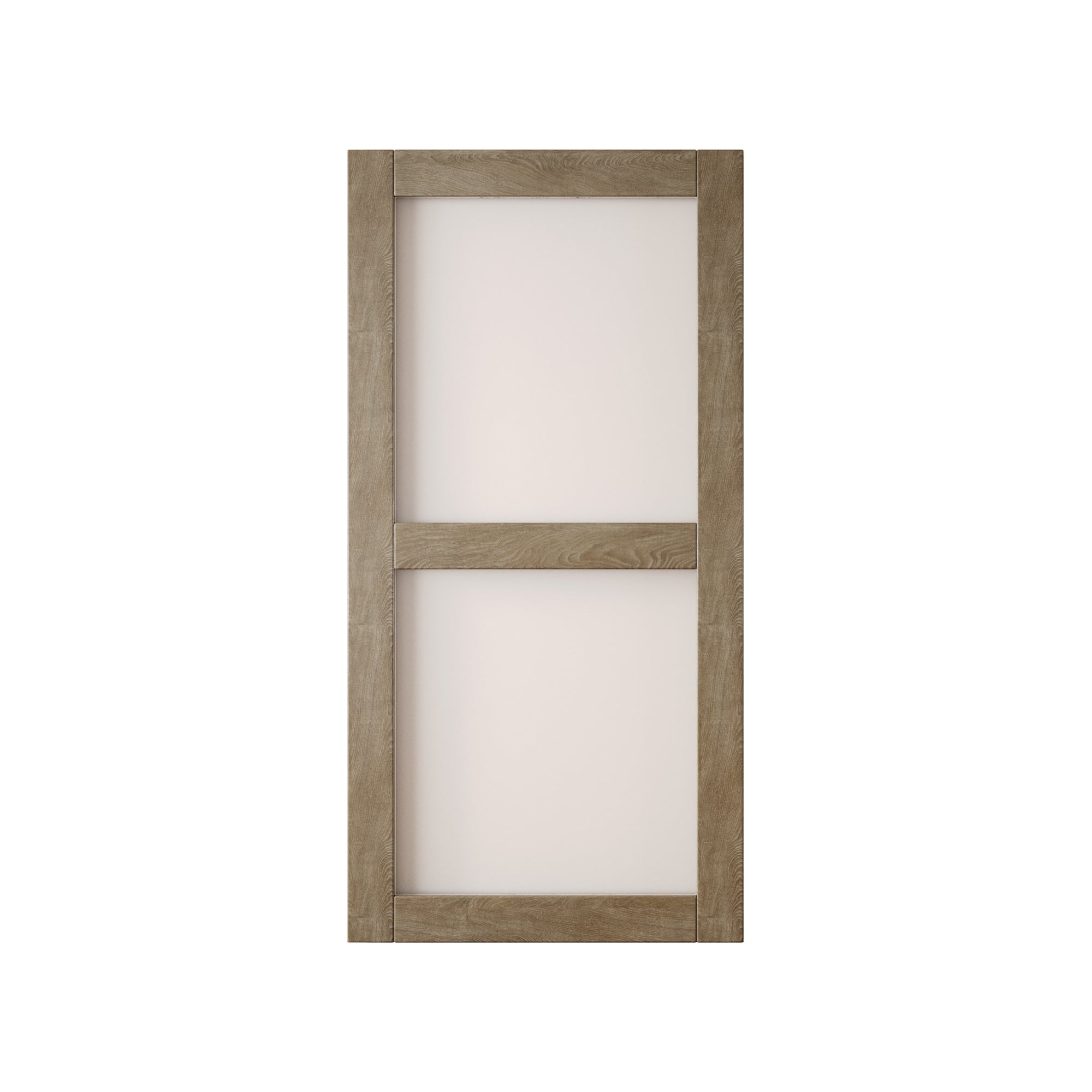 80 inch two lite glass barn door interior sliding door