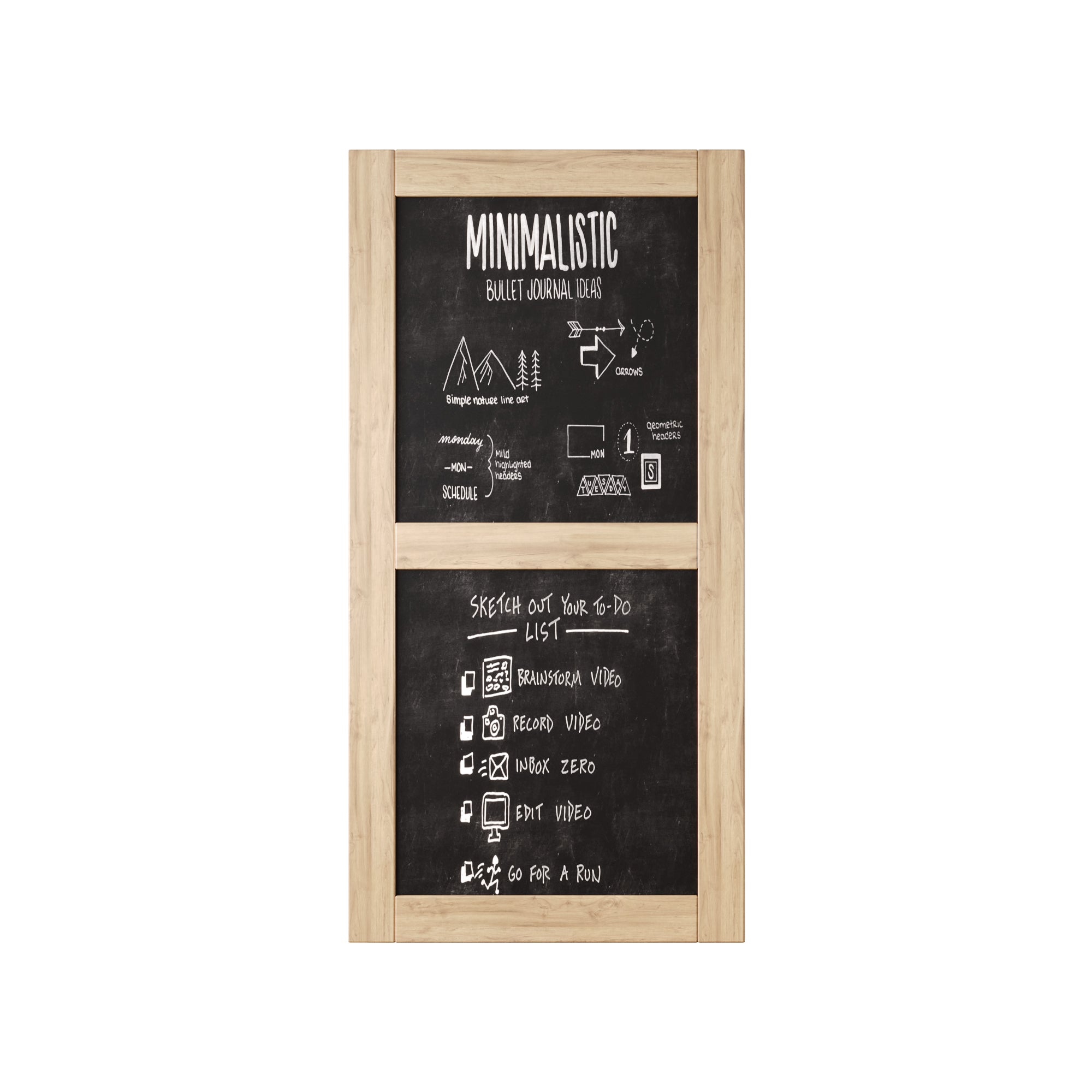 80" Height Chalkboard Design Unassembled & Unfinished Pine Wood Barn Door (Interior Use Only)