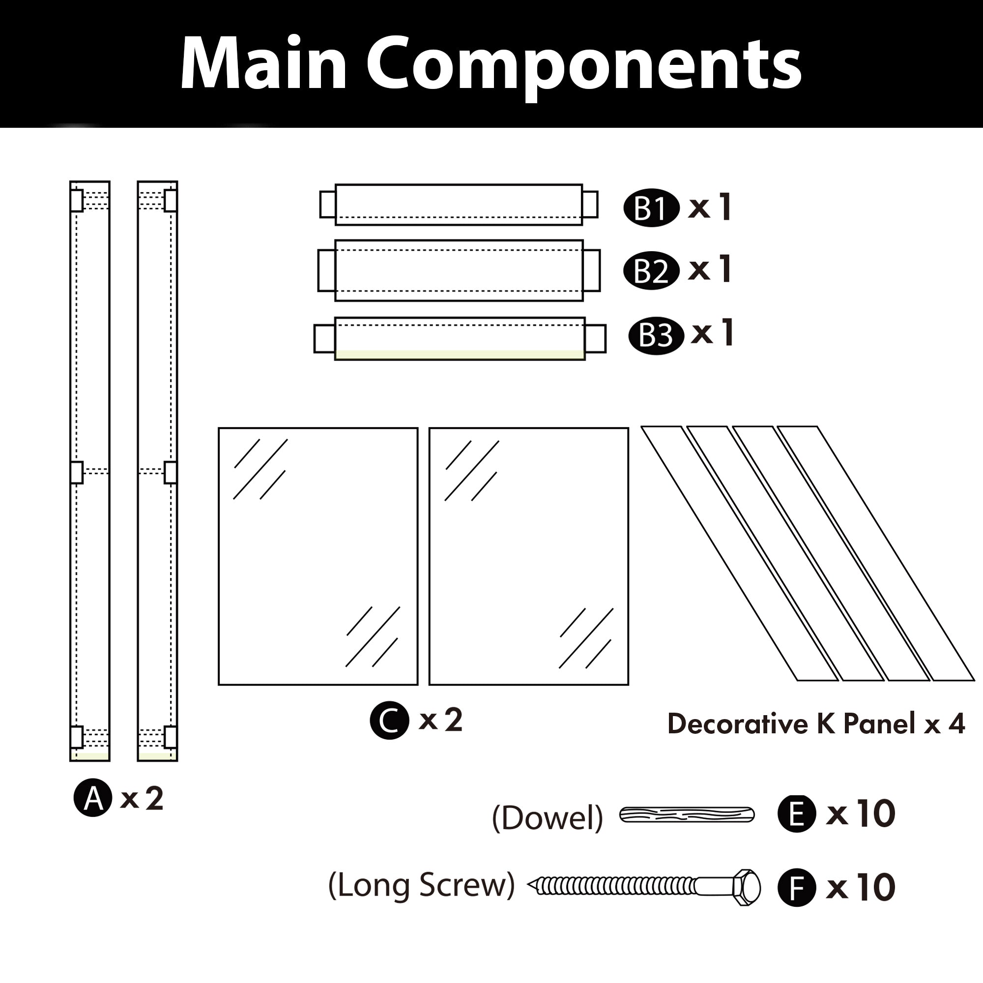 84" Height Arrow Pattern Glass Unassembled & Unfinished Pine Wood Barn Door (Interior Use Only)