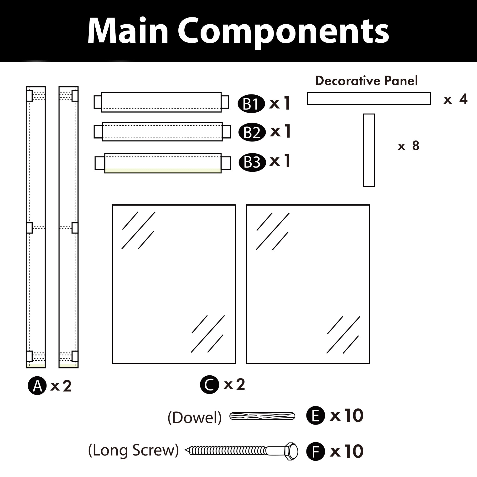 80" Height Red Mahogany 8-Lite Frosted Glass Unassembled & Finished Pine Wood Barn Door (Interior Use Only)