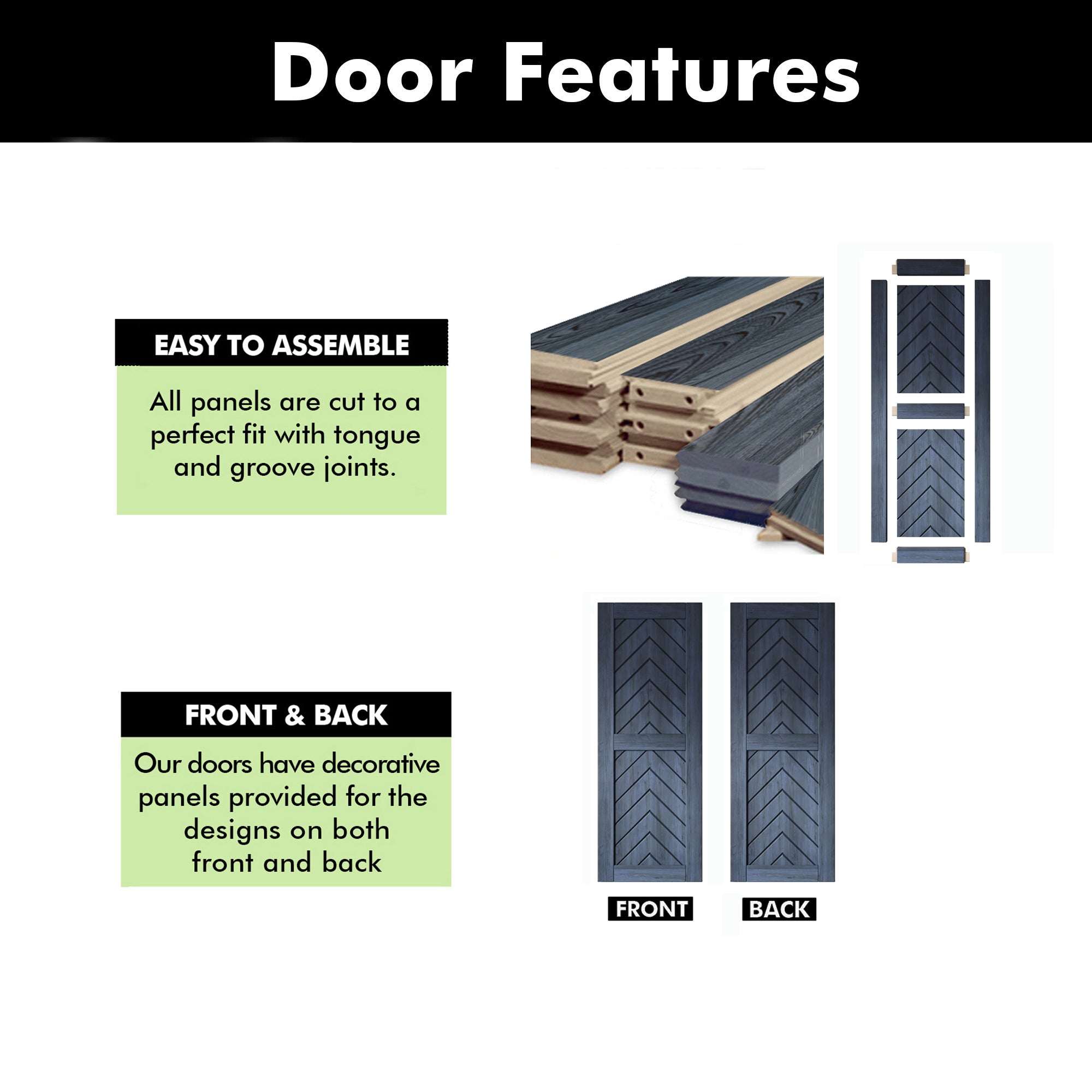 sliding pine wood barn door