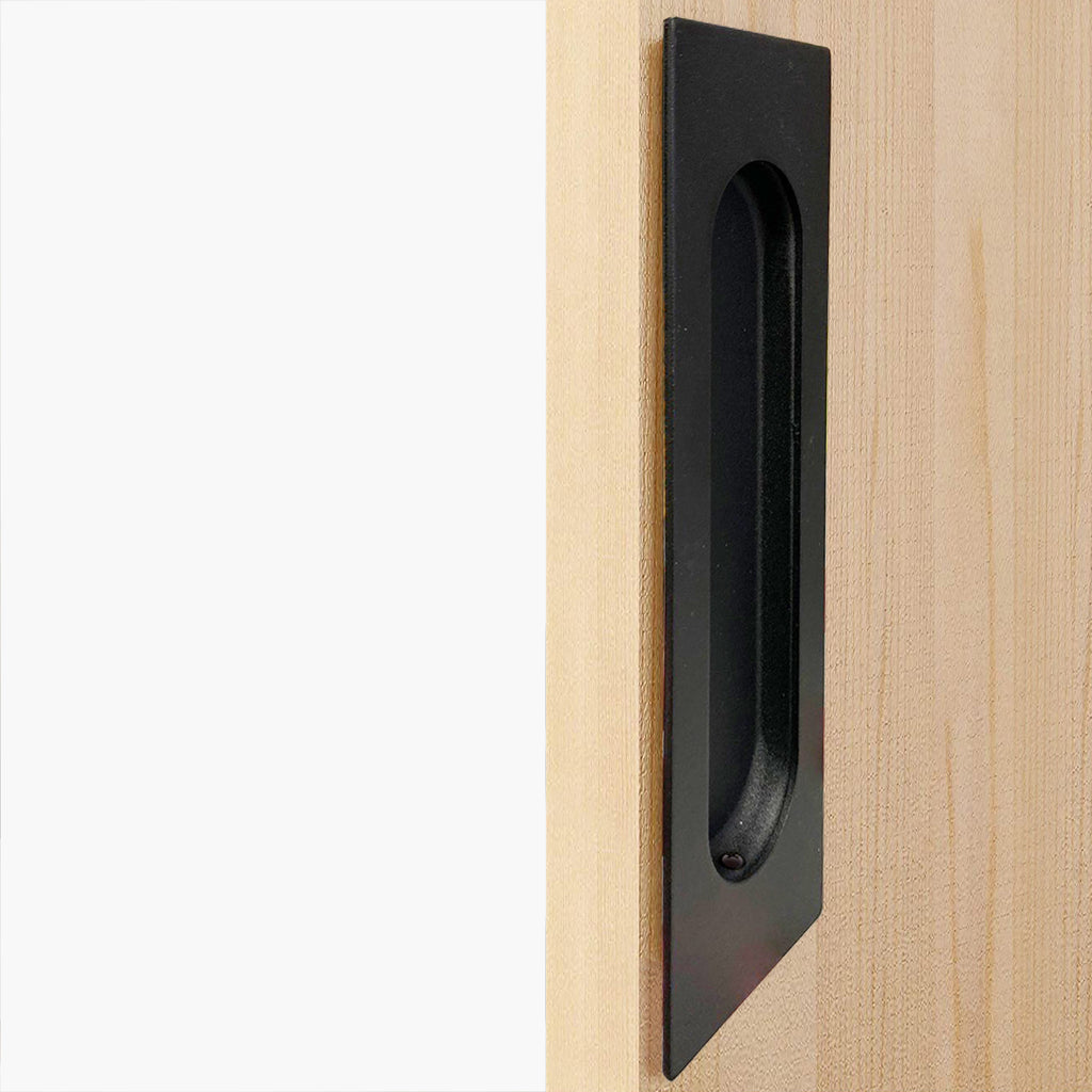 Black Carbon Steel Door Handle Design#3