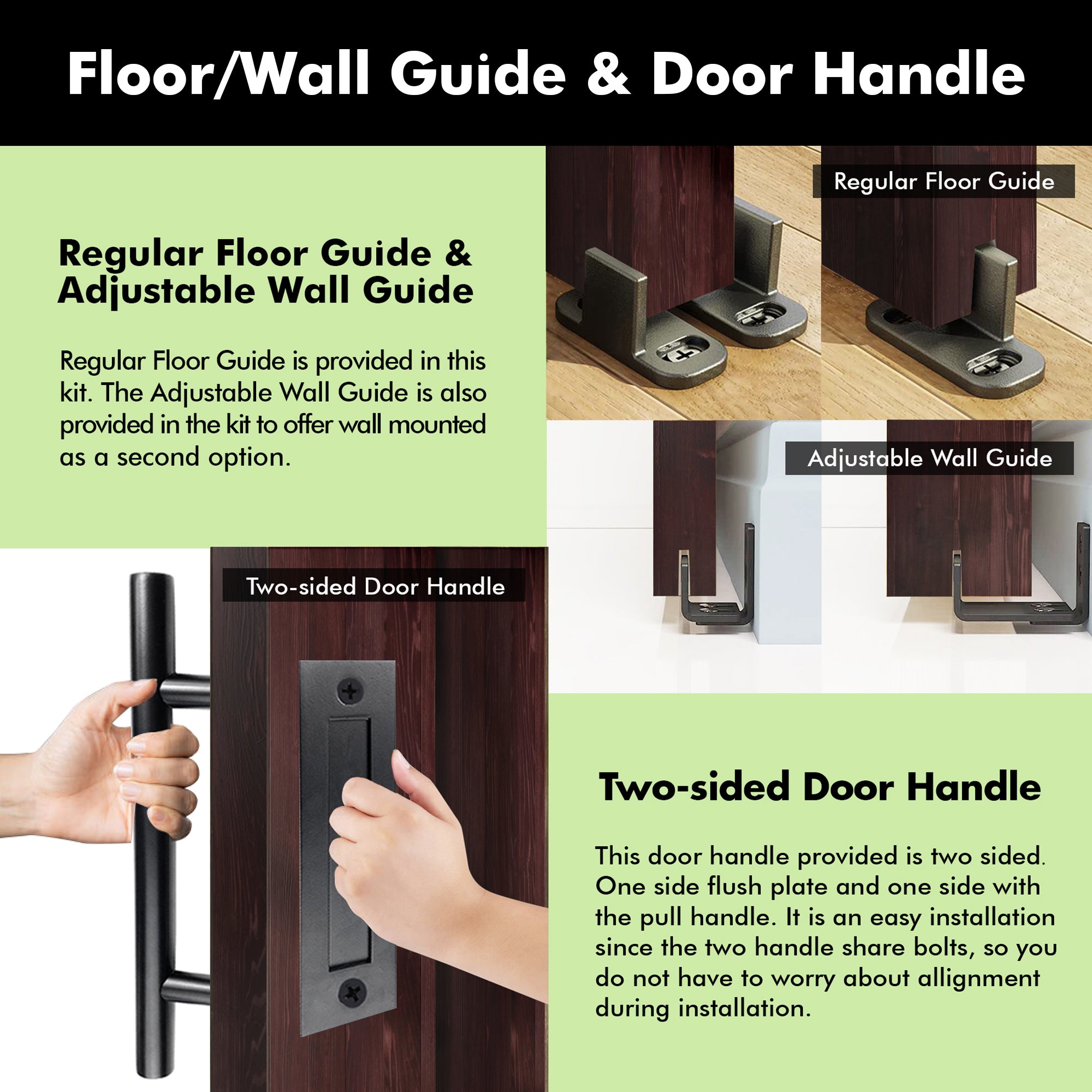 80" Height Red Mahogany Chalkboard Design Unassembled & Finished Pine Wood Barn Door with Non-Bypass Installation Hardware Kit (Interior Use Only)