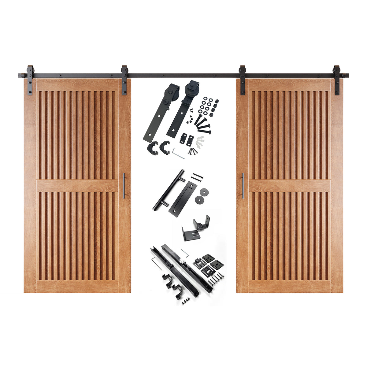 Used only 2 times Amazon.com: DIYHD 8FT Ceiling Mount Outdoor Double Sliding  main image 3