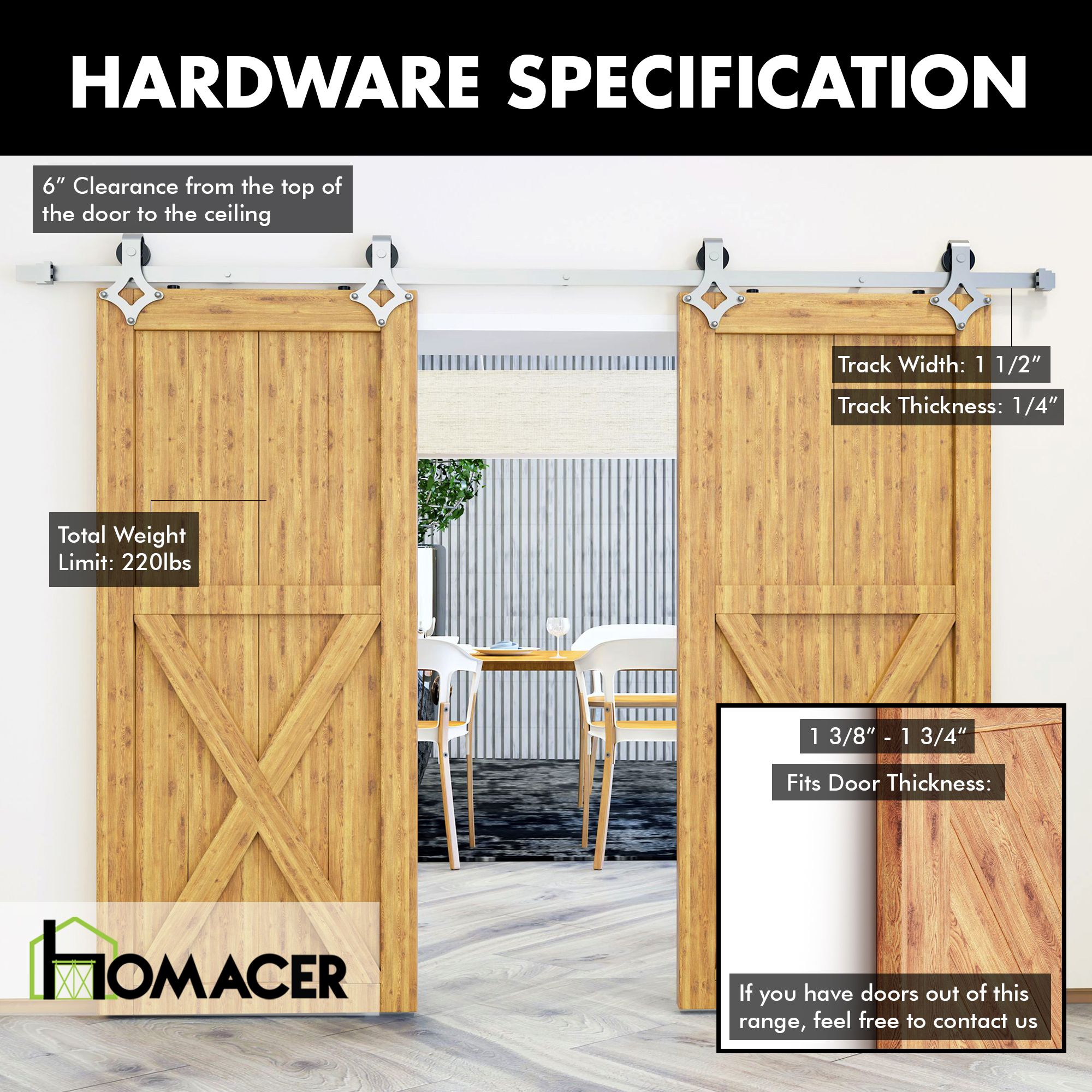 homacer quality diamond door