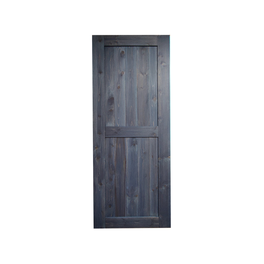 84" Height Finished & Unassembled 5-in-1 Design  Wood Barn Door