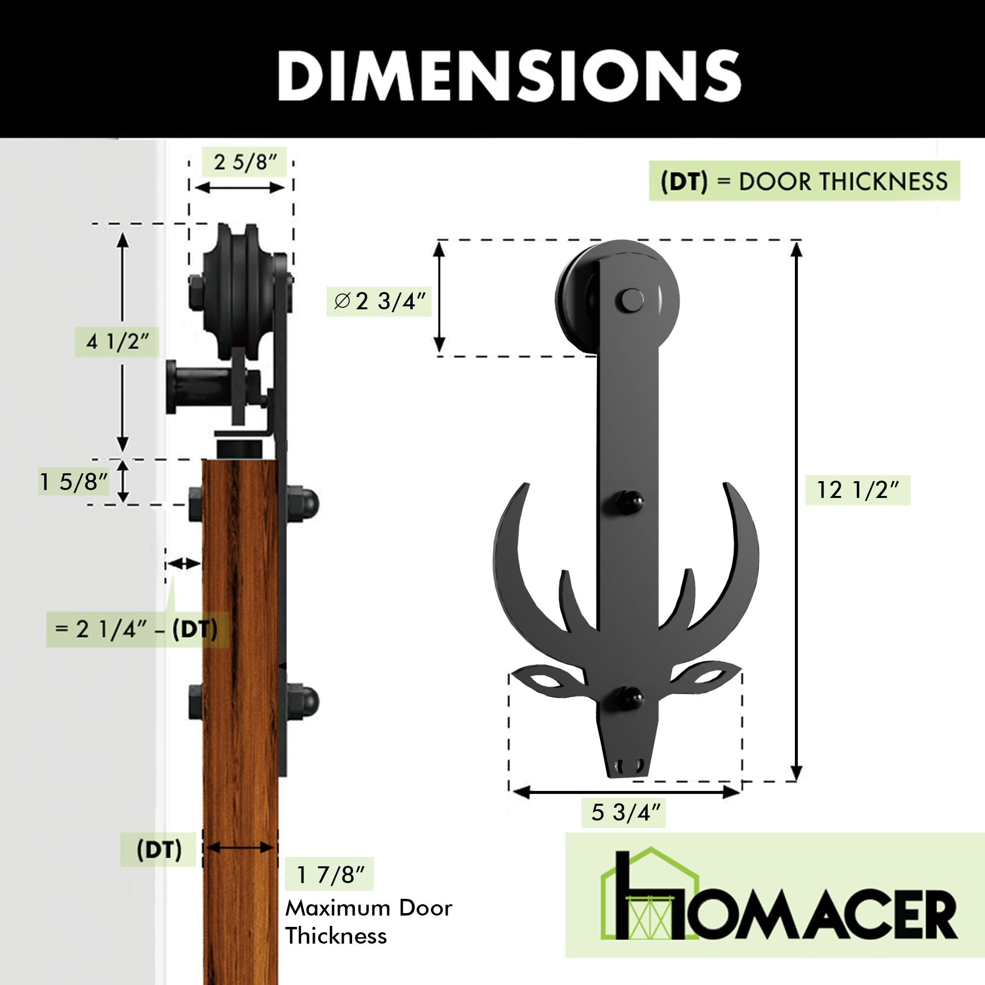 cheap bucks door kit