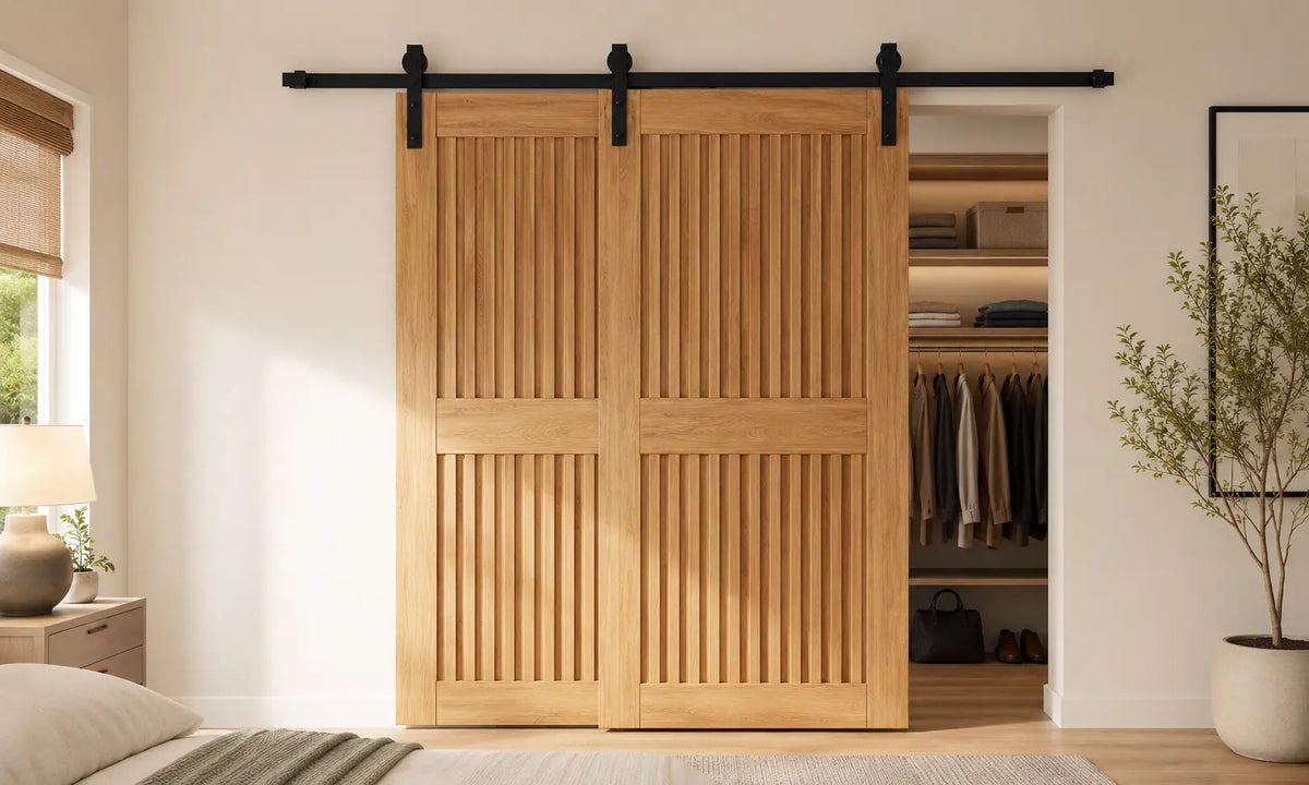 Best Sliding Closet Door Hardware: Types & Track Size Guide