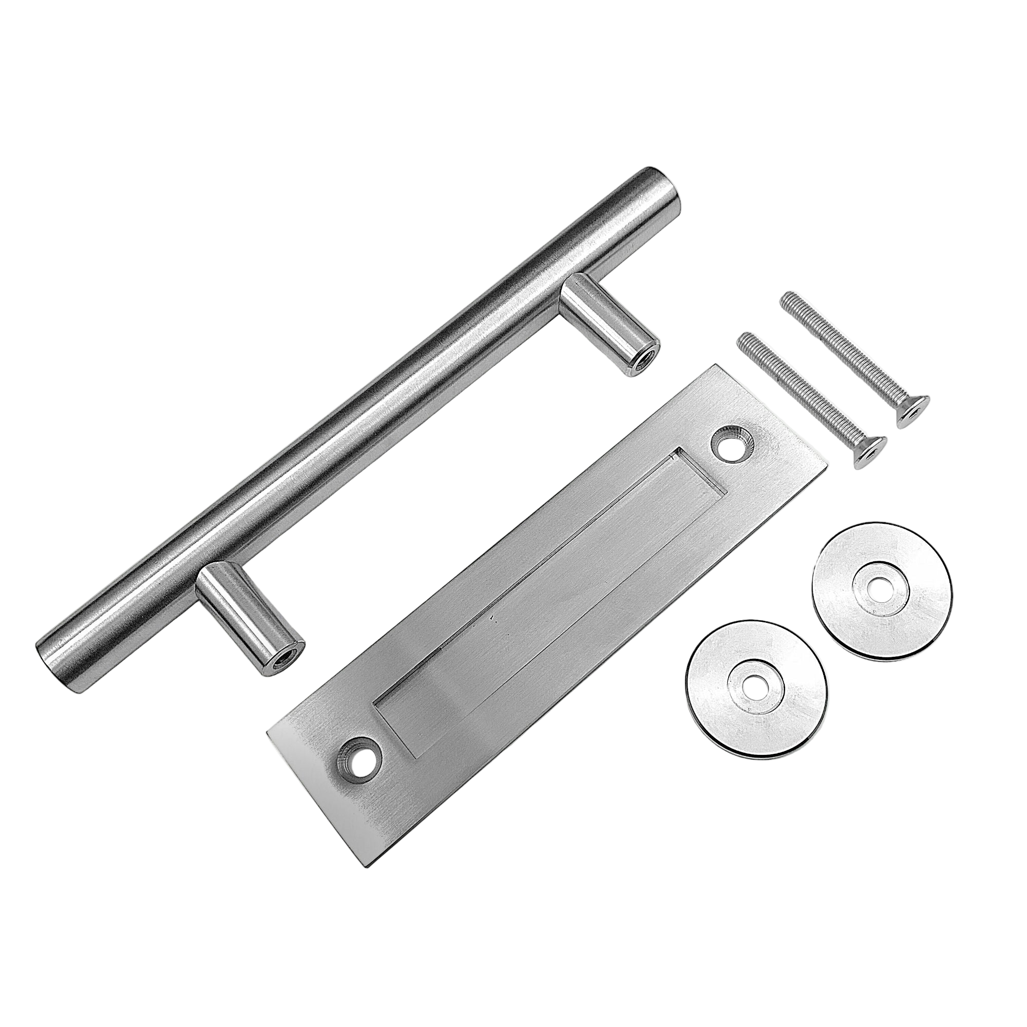 Brushed Nickel Stainless Steel Door Handle Design#10