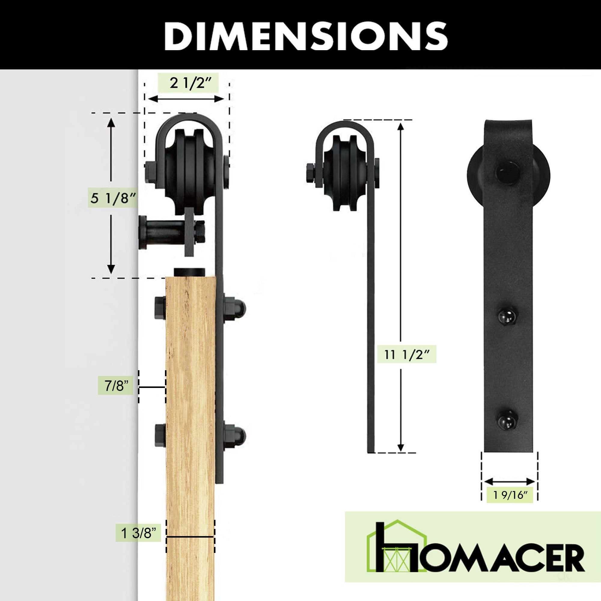 diy single track bypass barn door hardware kit