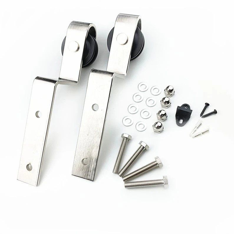 homacer brushed nickel bent classic roller set