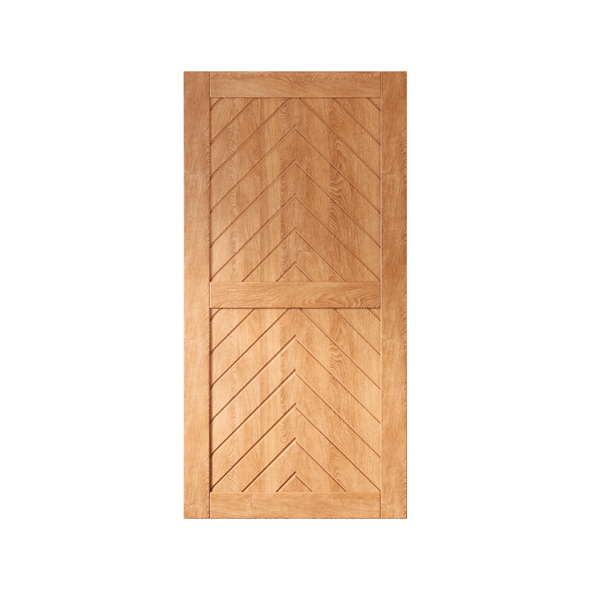 Pine wood barn door