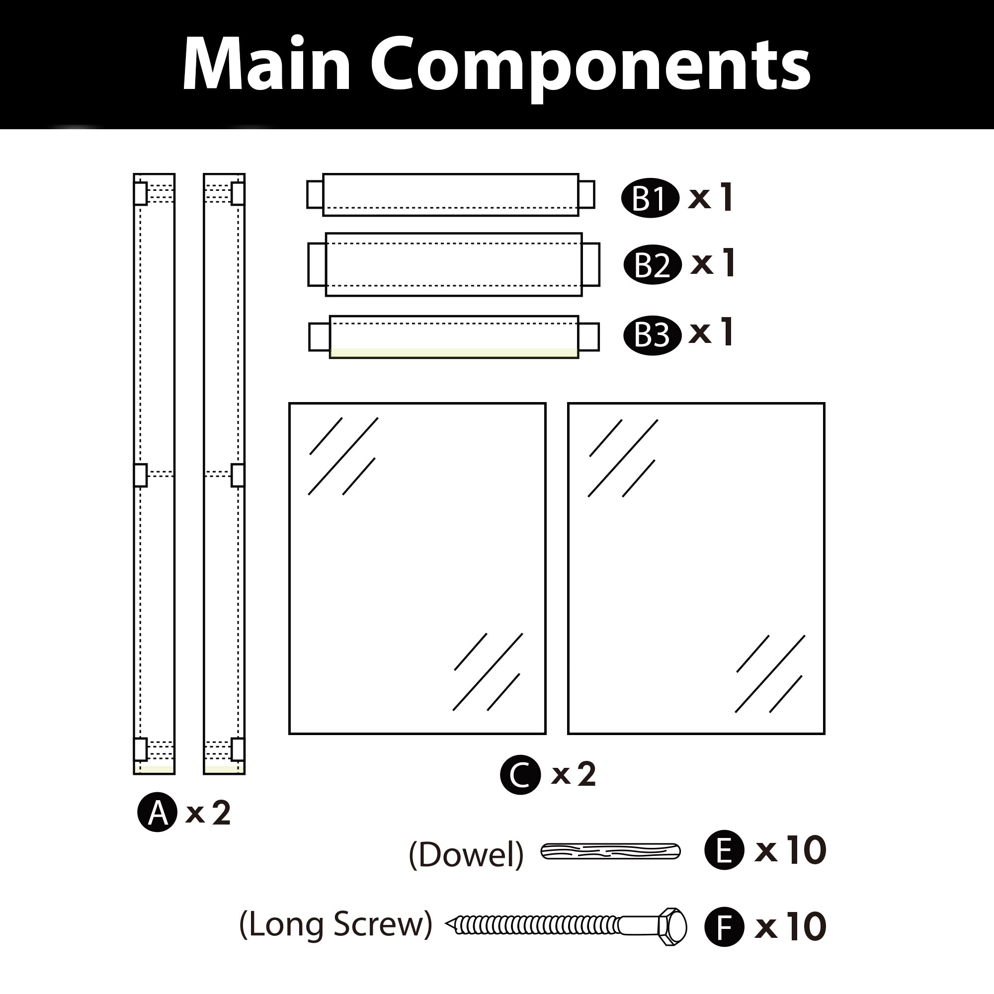 84" Height Navy 2-Lite Frosted Glass Unassembled & Finished Pine Wood Barn Door (Interior Use Only)