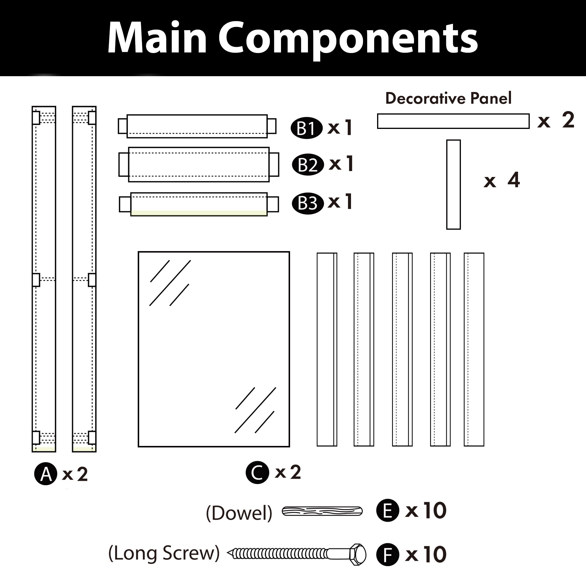 84" Height Early American Half Lite Frosted Glass Cross Design Unassembled & Finished Pine Wood Barn Door (Interior Use Only)