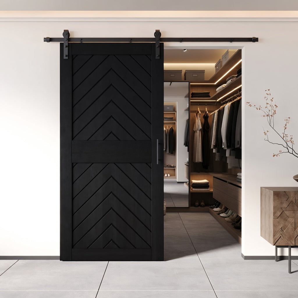 Barn door combo kits with hardware