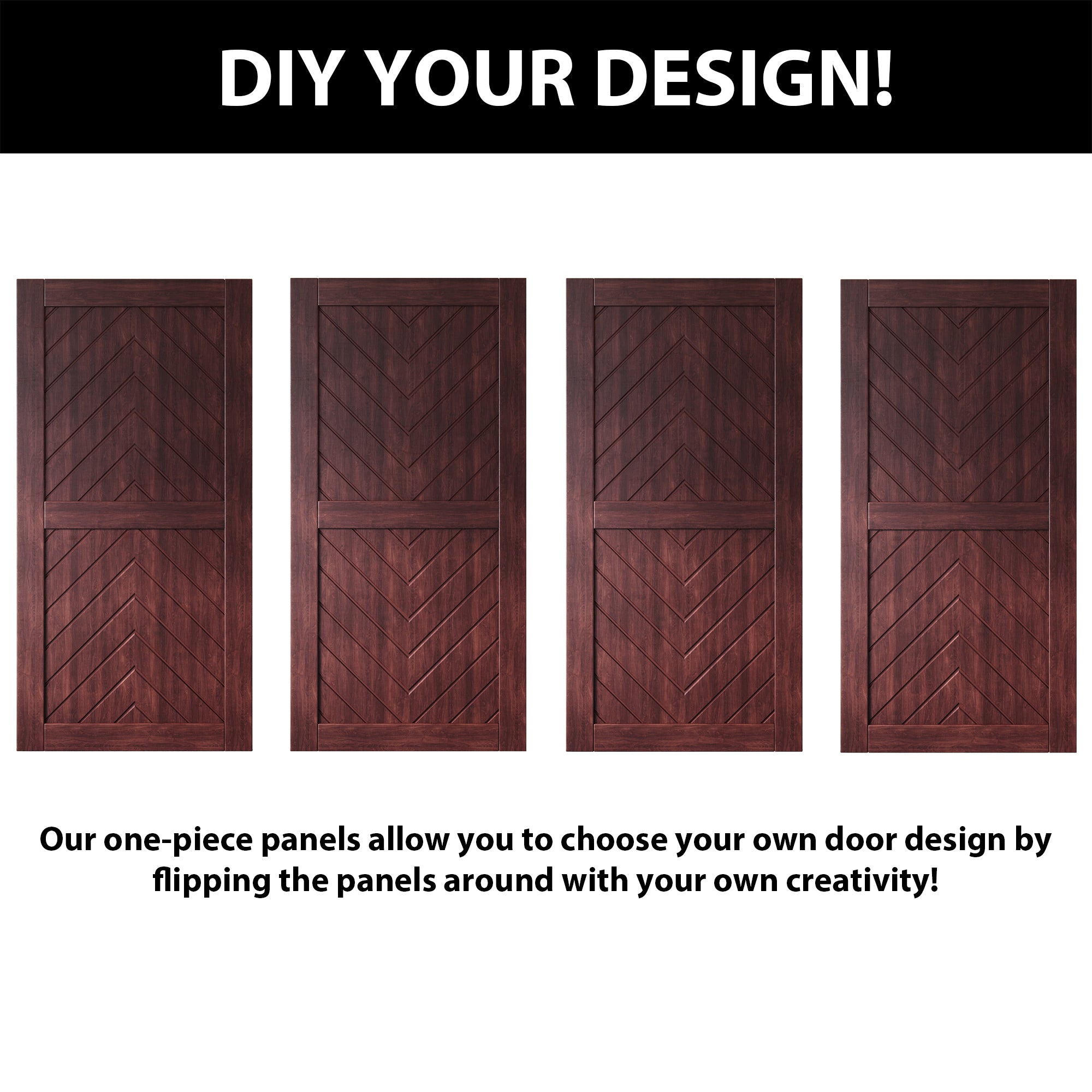 sliding barn door hardware kit with pine wood barn door red
