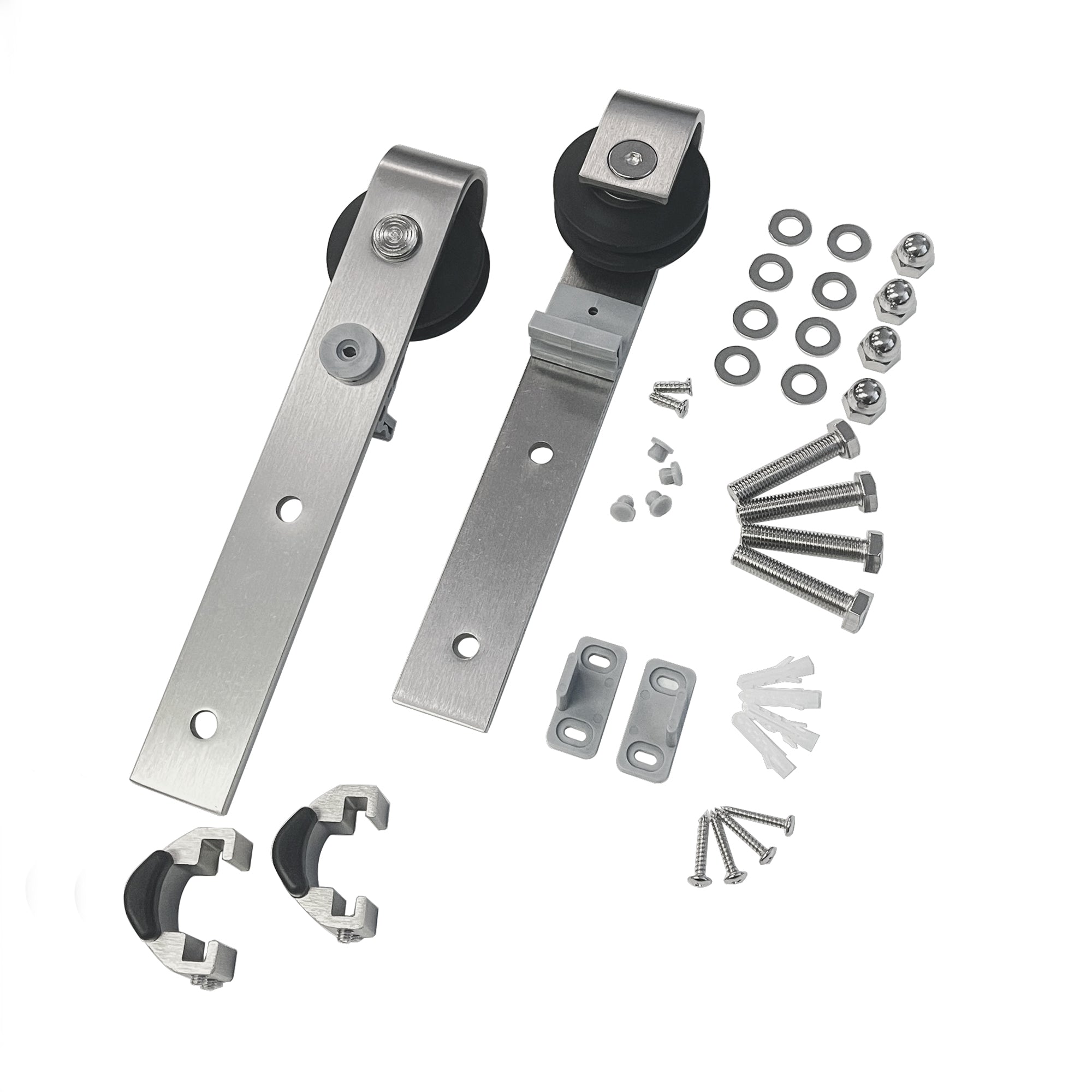 homacer brushed nickel classic roller set