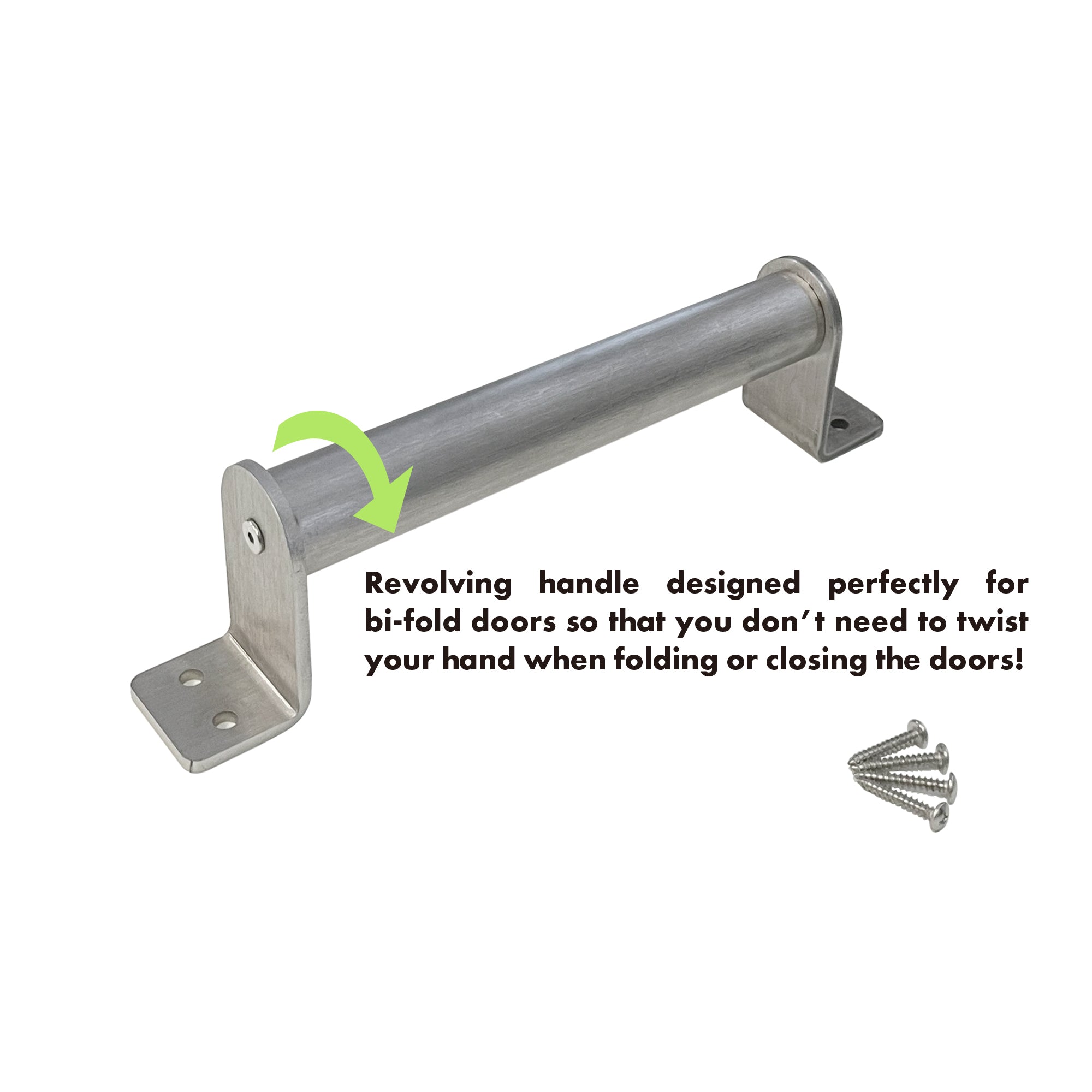 Bi-fold Stainless Steel Door Handle
