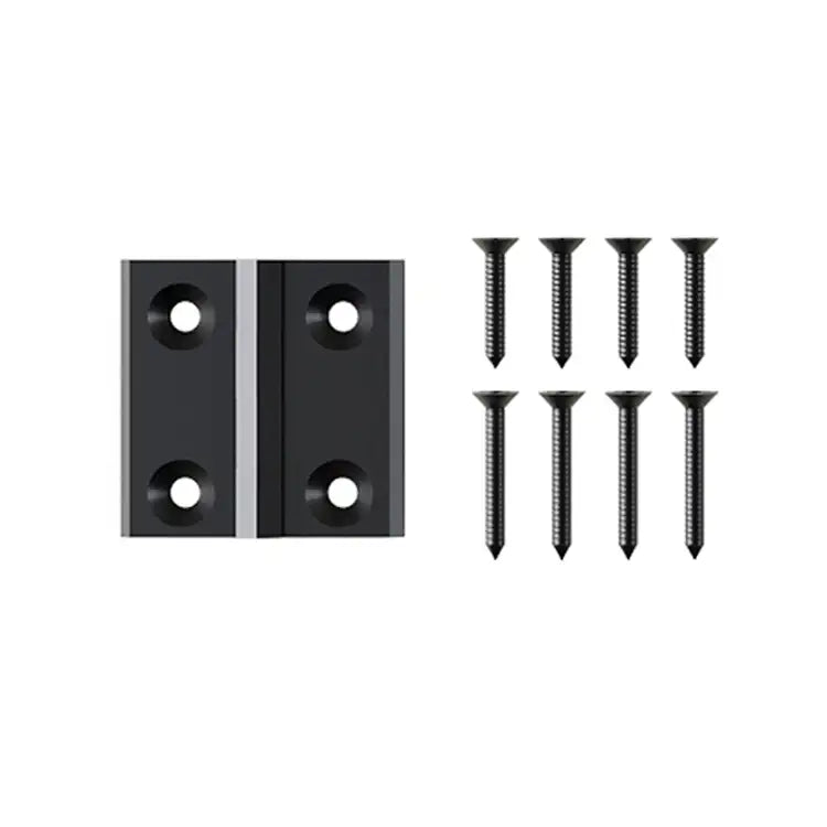 Bi-folding Black Rustic Door Hinge