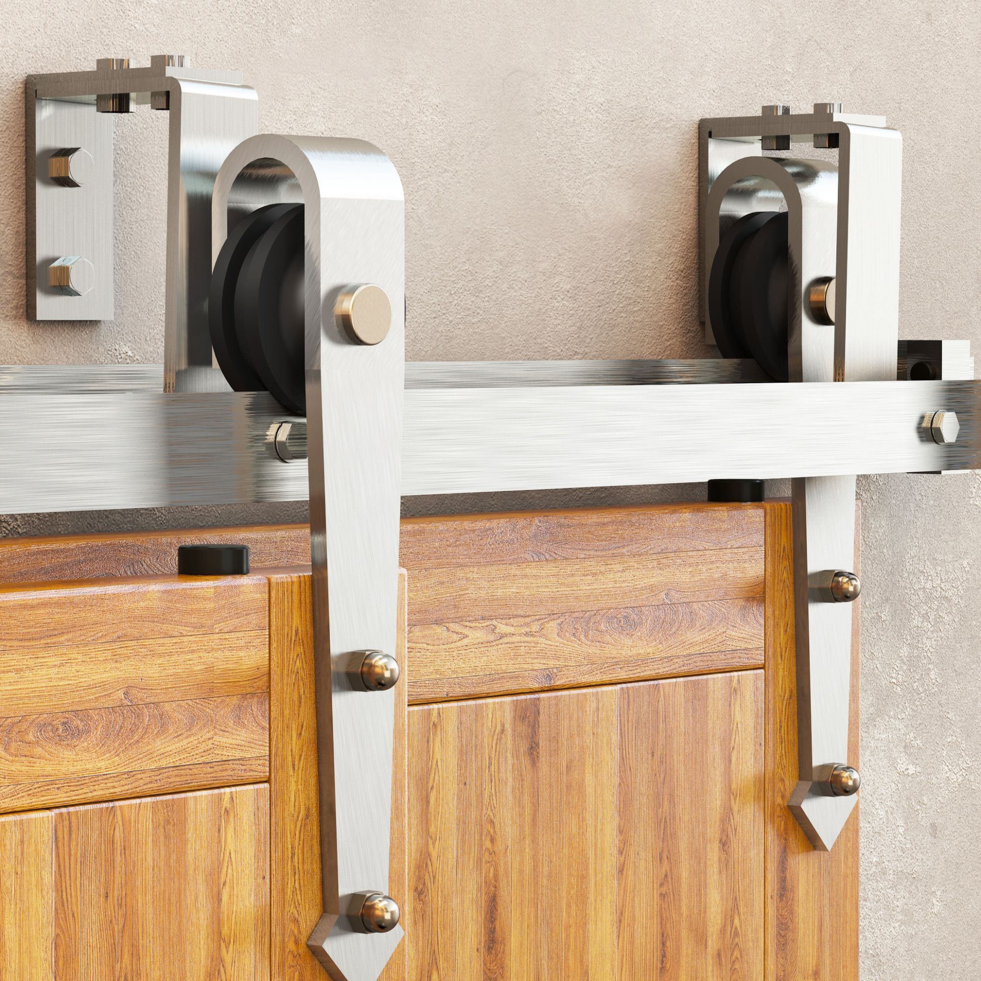 homacer arrow barn door kit