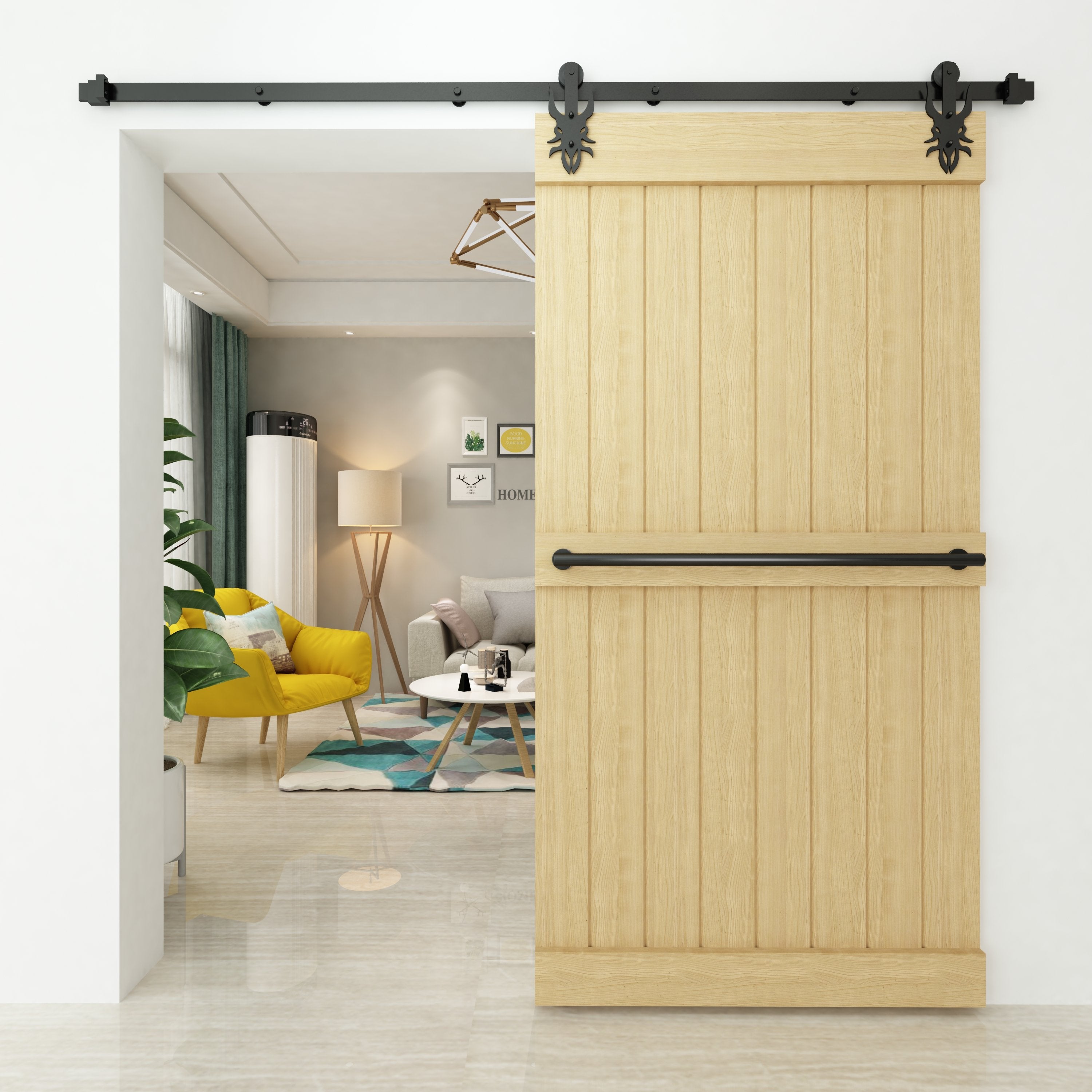 non-bypass sliding barn door kit - imperial roller