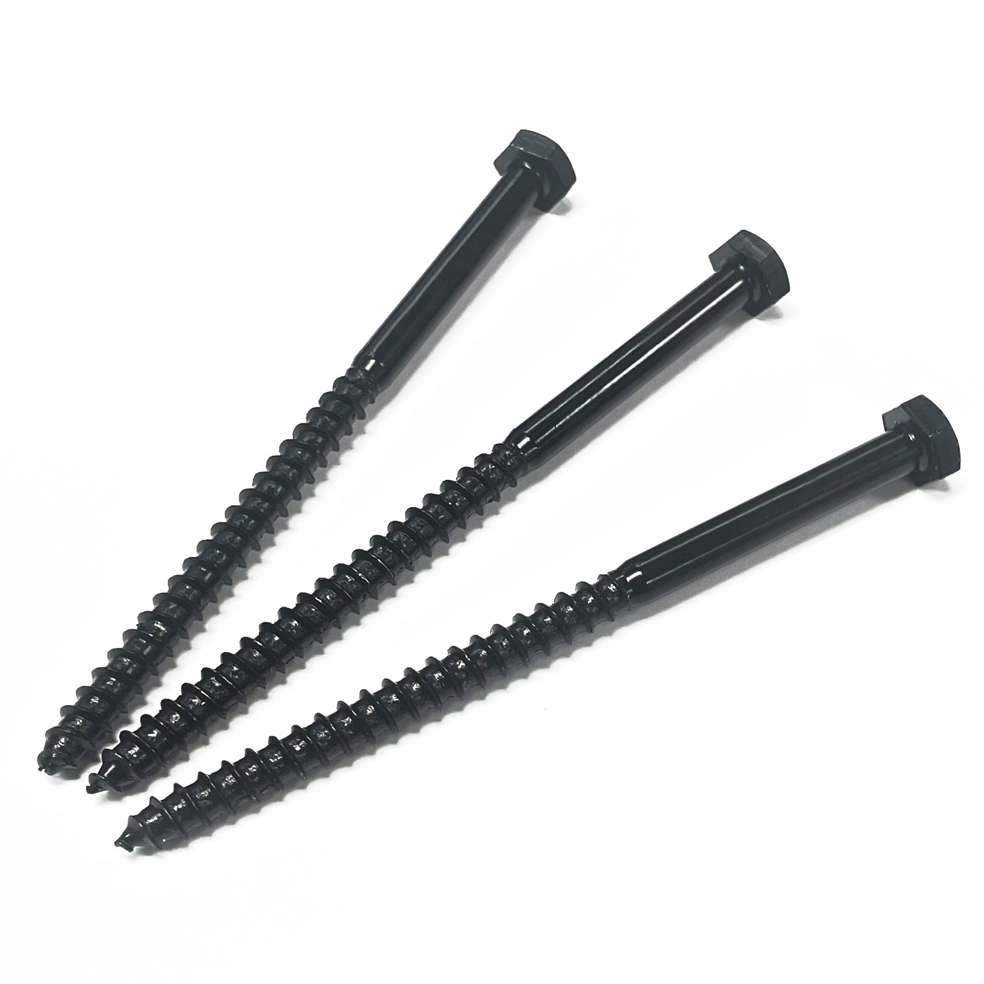 5in black longer lag bolts