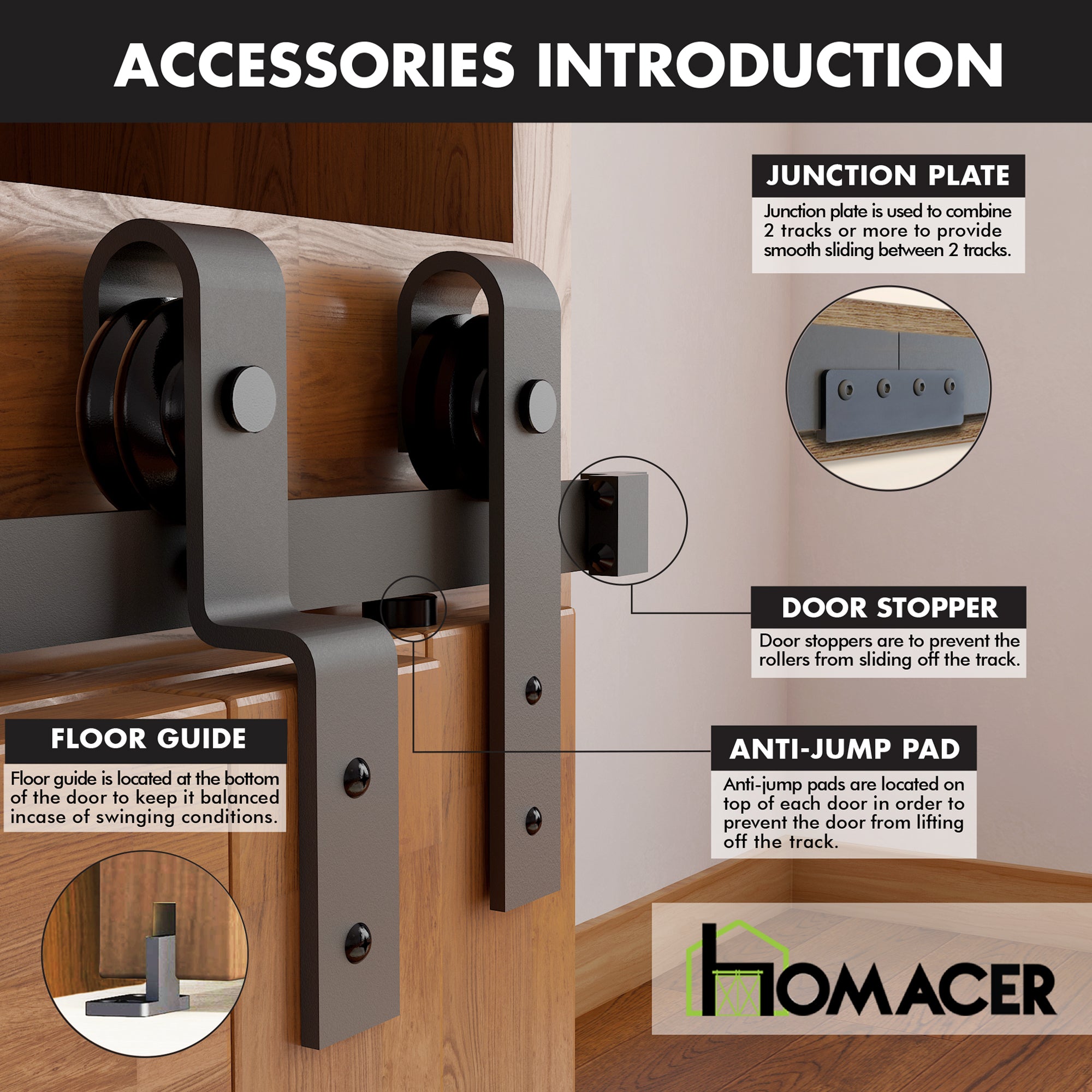 mini sliding door hardware kit for cabinets