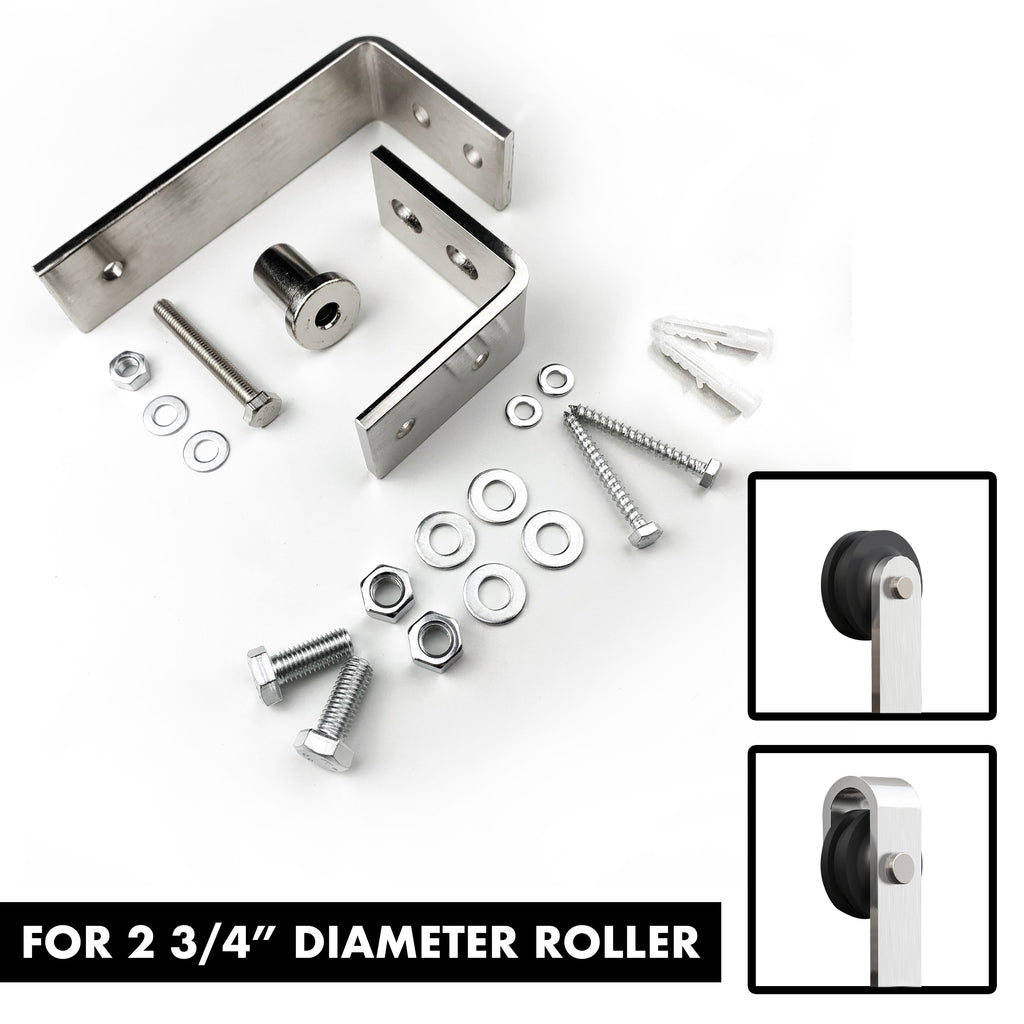 Brushed Nickel U Bracket Set (Not for Black Wheel)