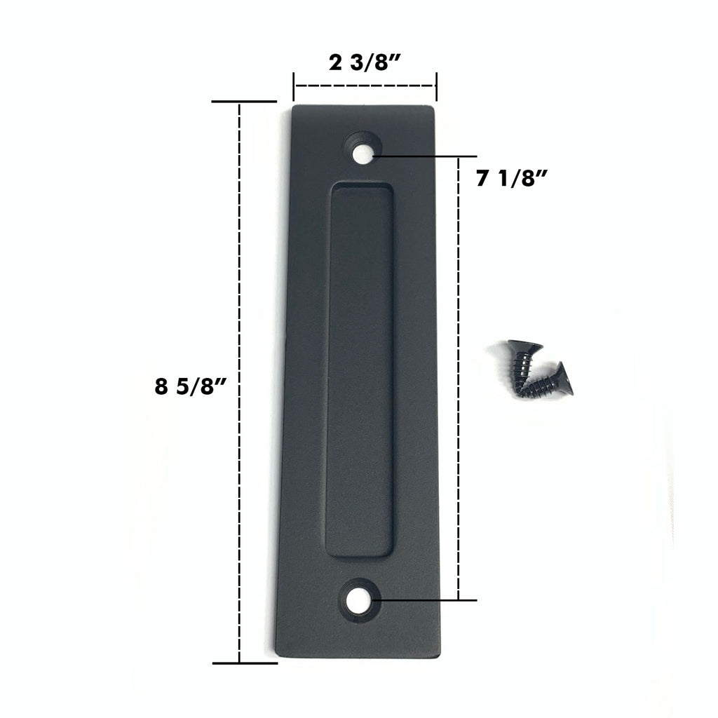 Black Carbon Steel Door Handle Design#13
