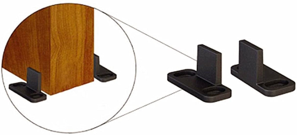 Double Clip Floor Guide (set of 2)