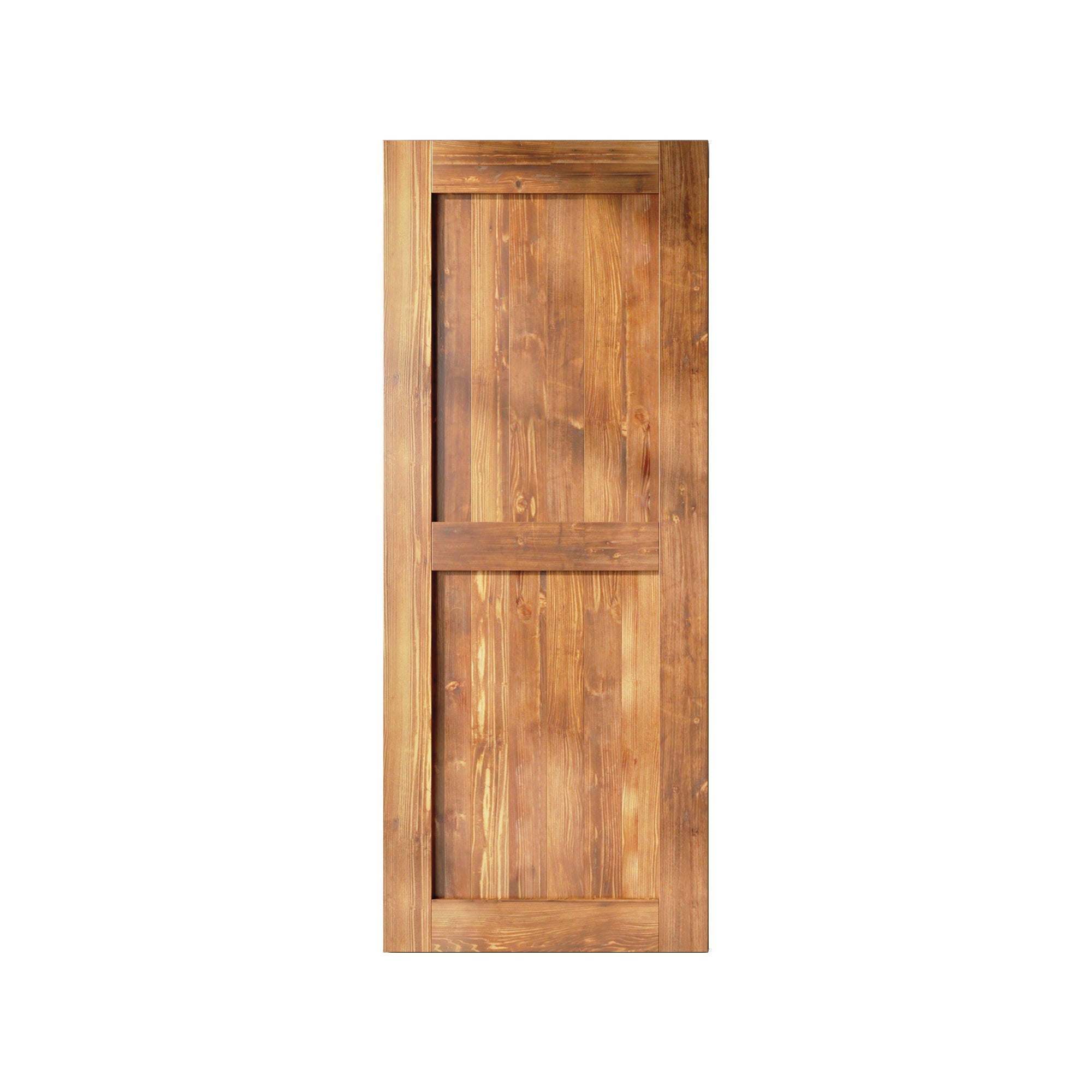 homacer early american interior sliding barn door