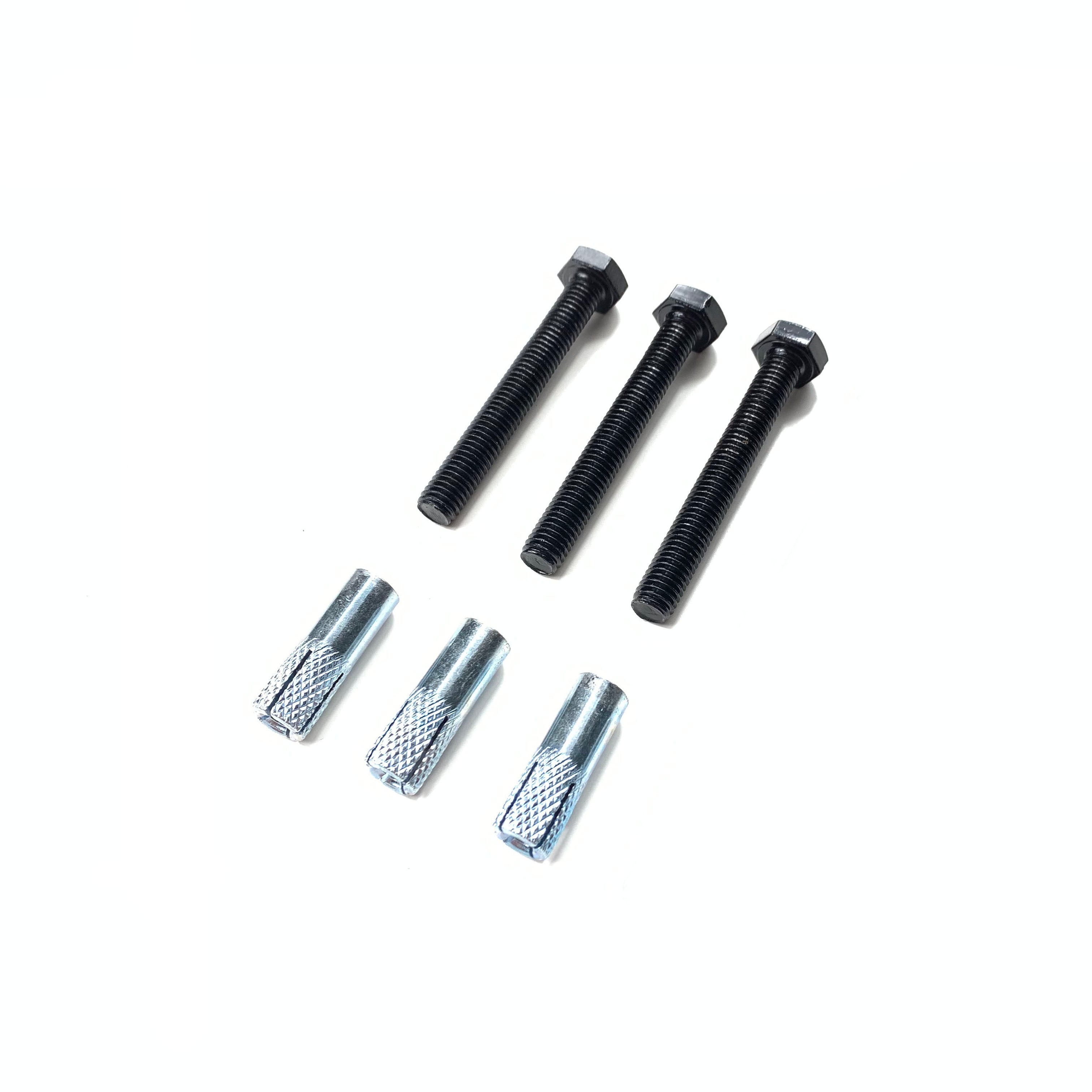 homacer sliding barn door Black Rustic Concrete Lag Bolt / Anchor Set