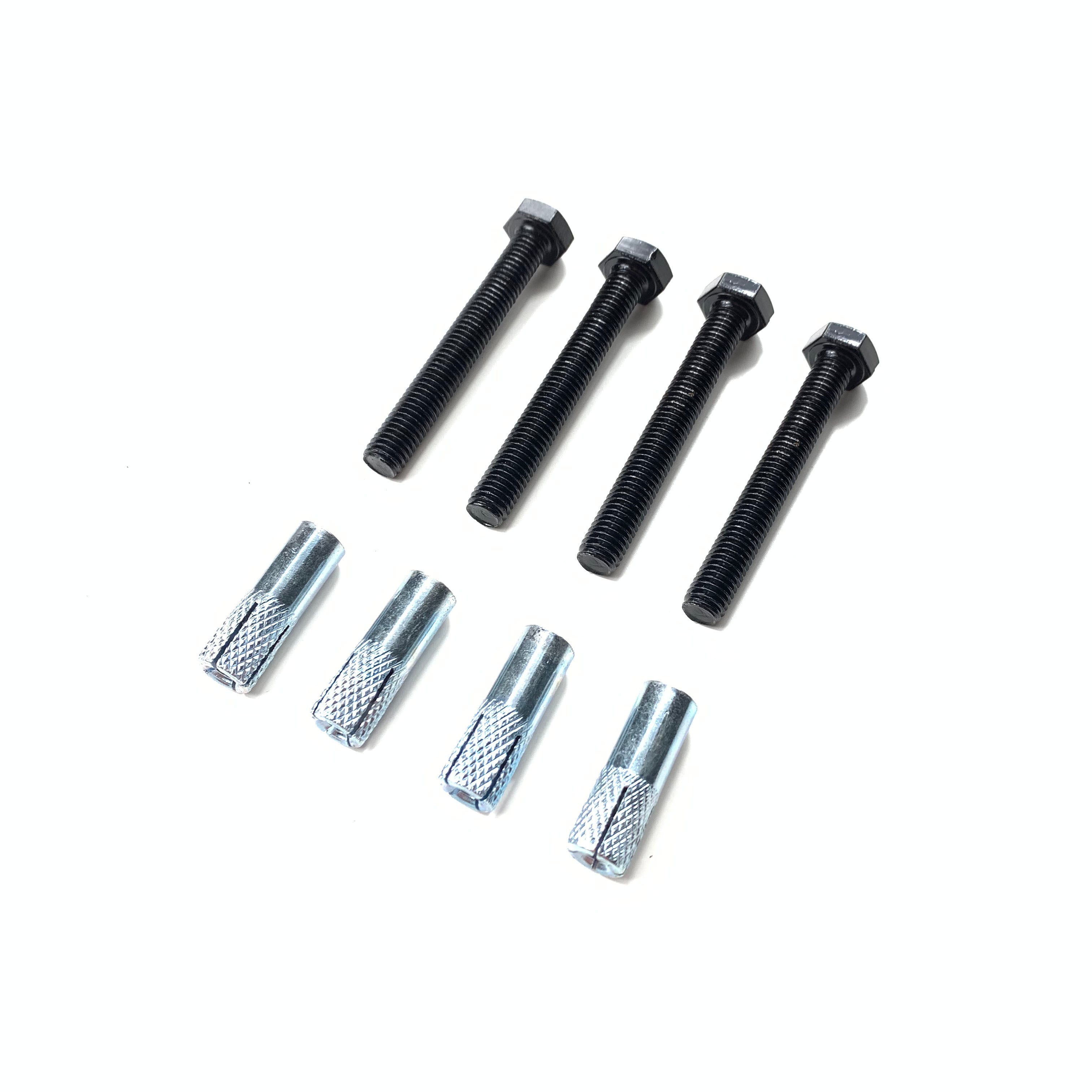 homacer sliding barn door Black Rustic Concrete Lag Bolt / Anchor Set