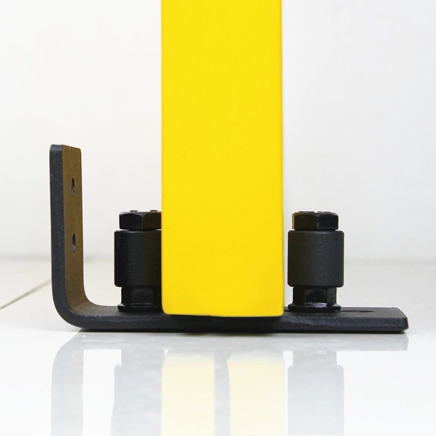 two wheel door guide