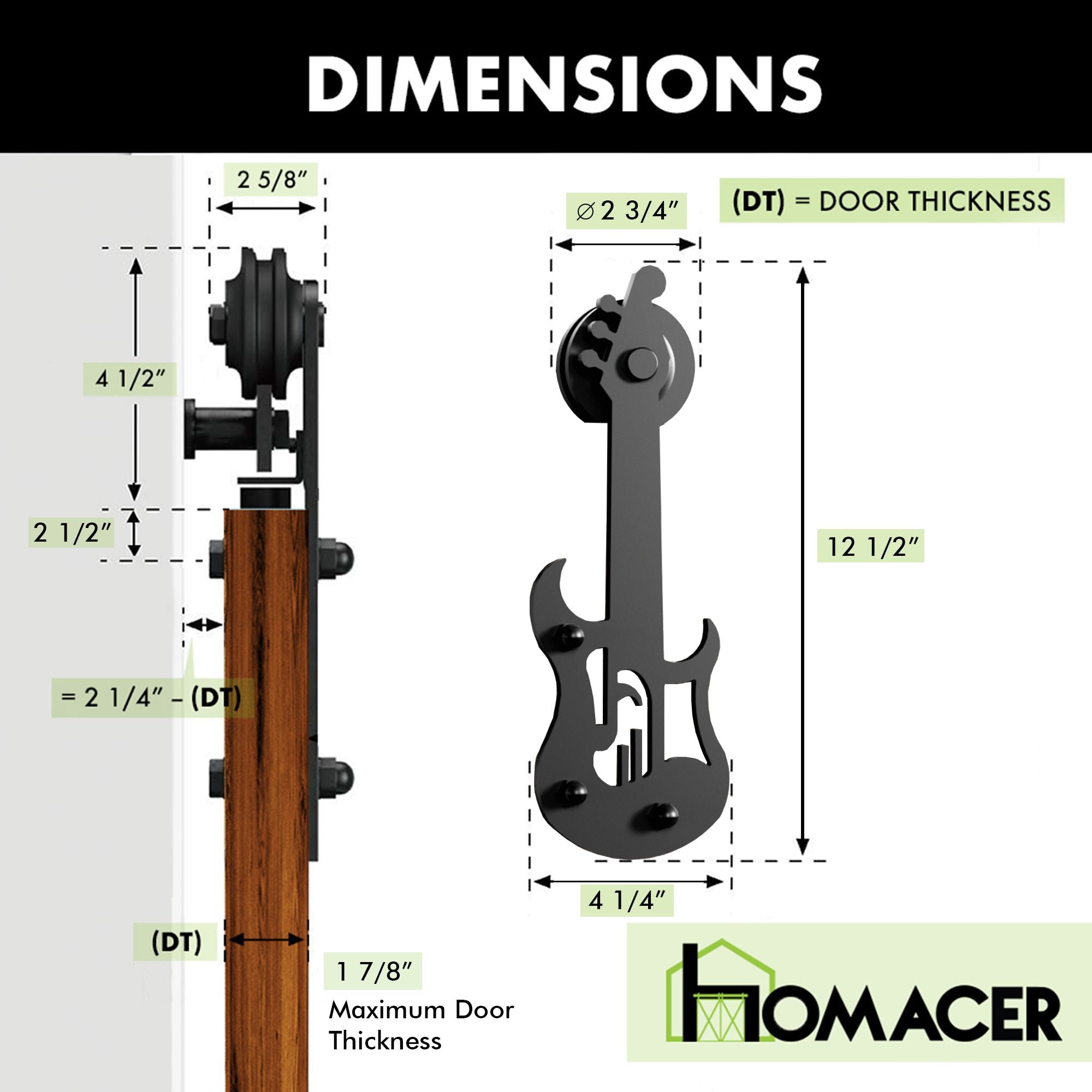 cheap guitar door kit