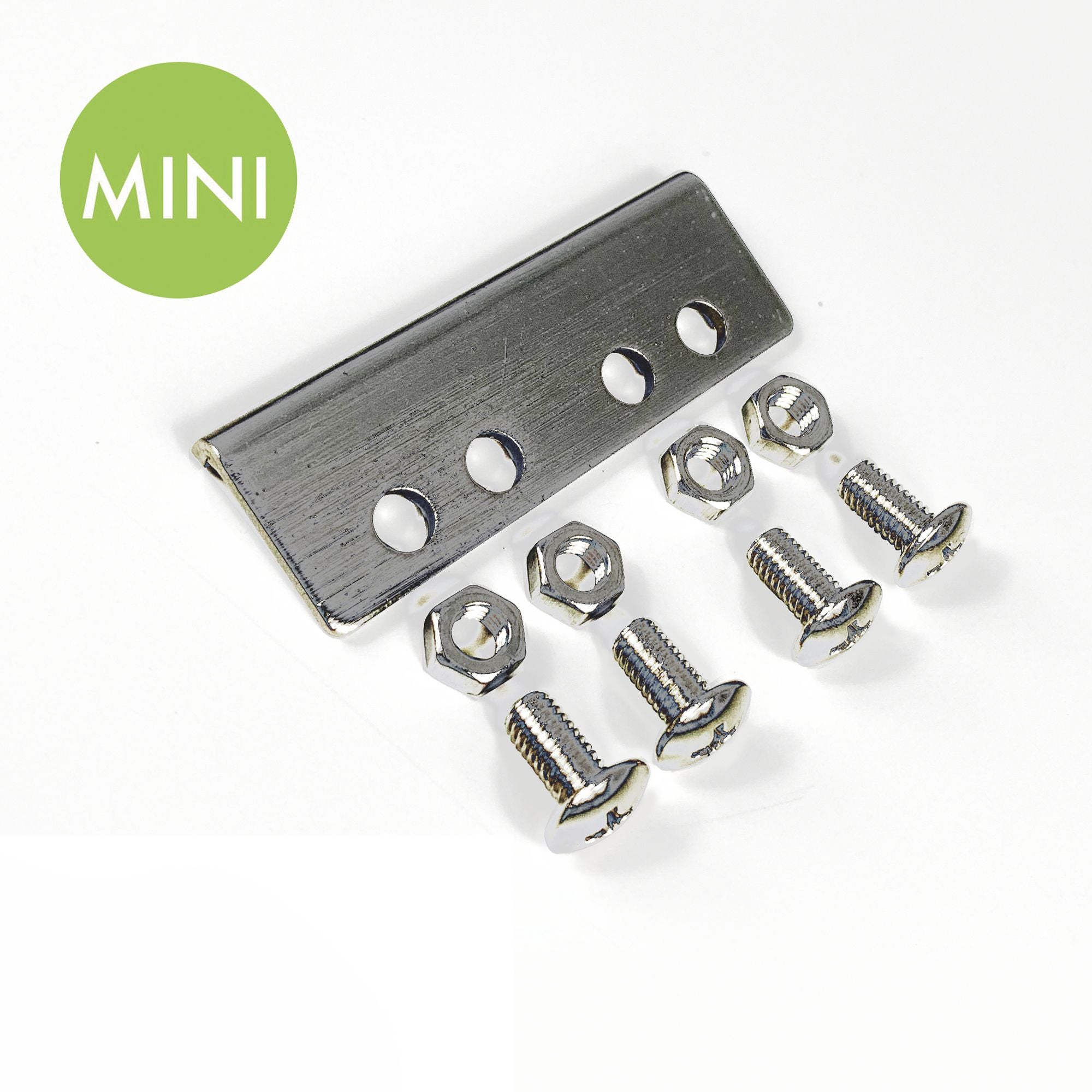 Brushed Nickel Mini Junction Plate