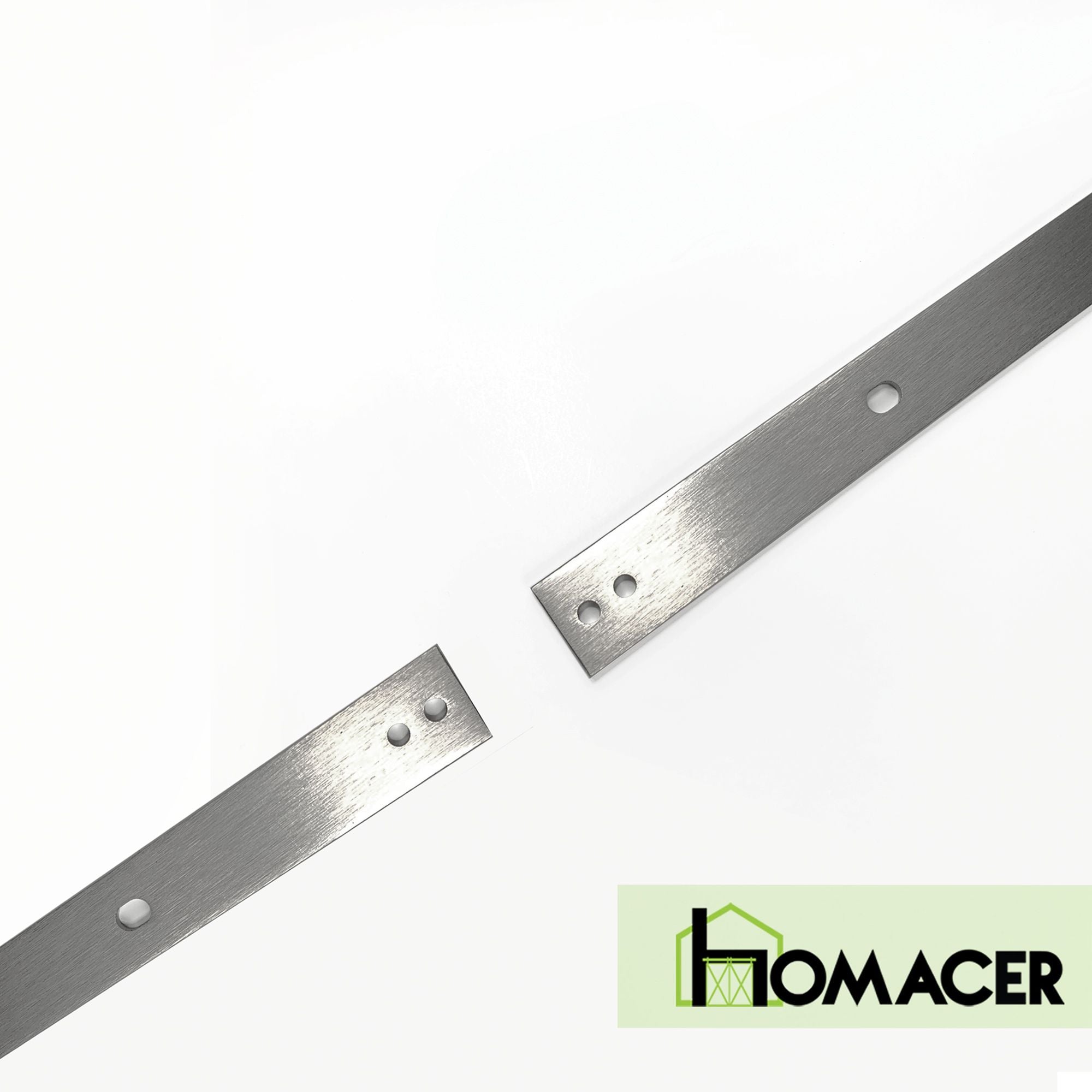Mini brushed nickel track
